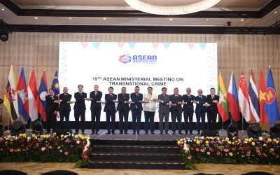 ENKONTRU MINISTERIAL ASEAN BA DA XIX KONA-BA KRIME TRANSNASIONAL (AMMTC)